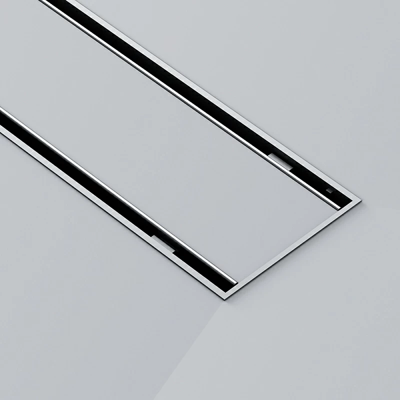 Душевой трап (лоток) 70 AM.PM PrimeFlow W02SC-U11-070-04SB комбинированный затвор со стальной матовой решеткой под плитку