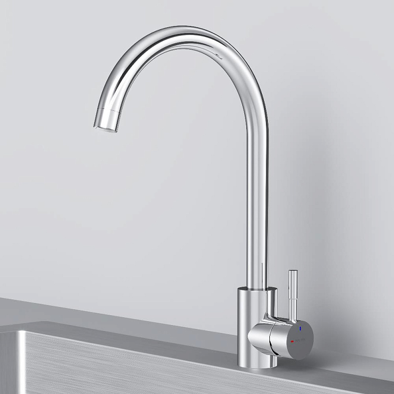 Смеситель для кухни AM.PM X-Joy S F85B07100 высокий, хром