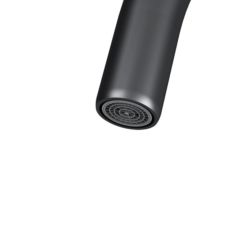 Смеситель для кухни AM.PM Func F8F07022 высокий с С-изливом, черный