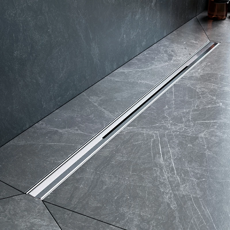 Душевой трап (лоток) 80 AM.PM MasterFlow Slim W01SC-S11-080-05SB комбинированный затвор со стальной матовой решеткой