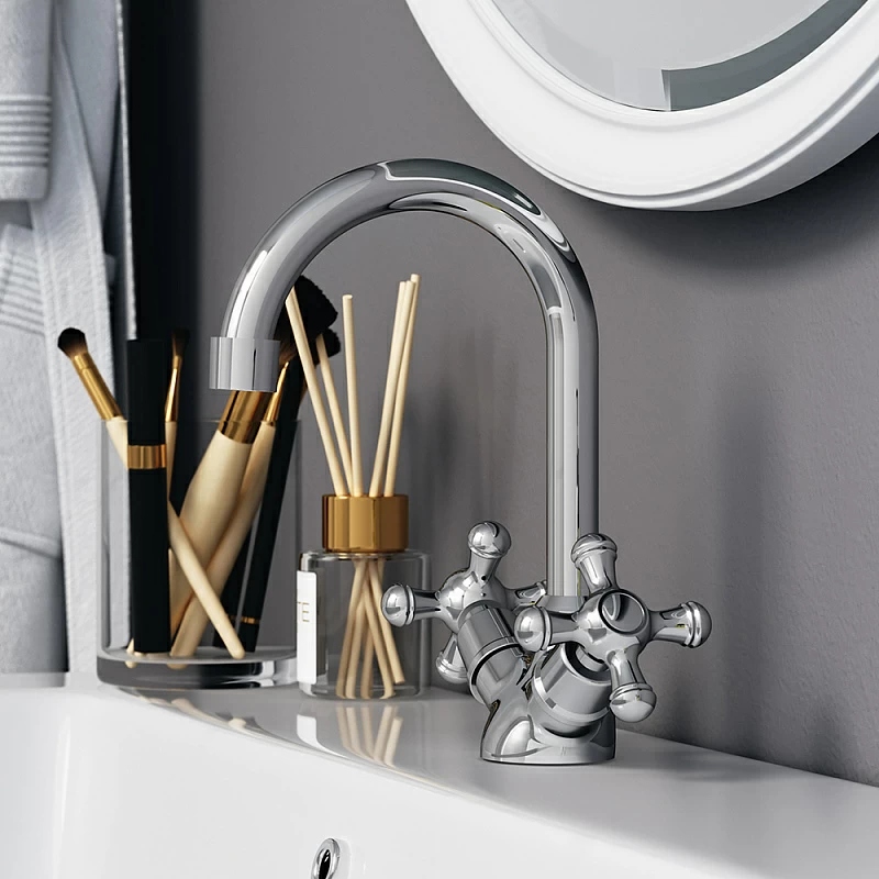 Смеситель для раковины (умывальника) Damixa Retro 230210000