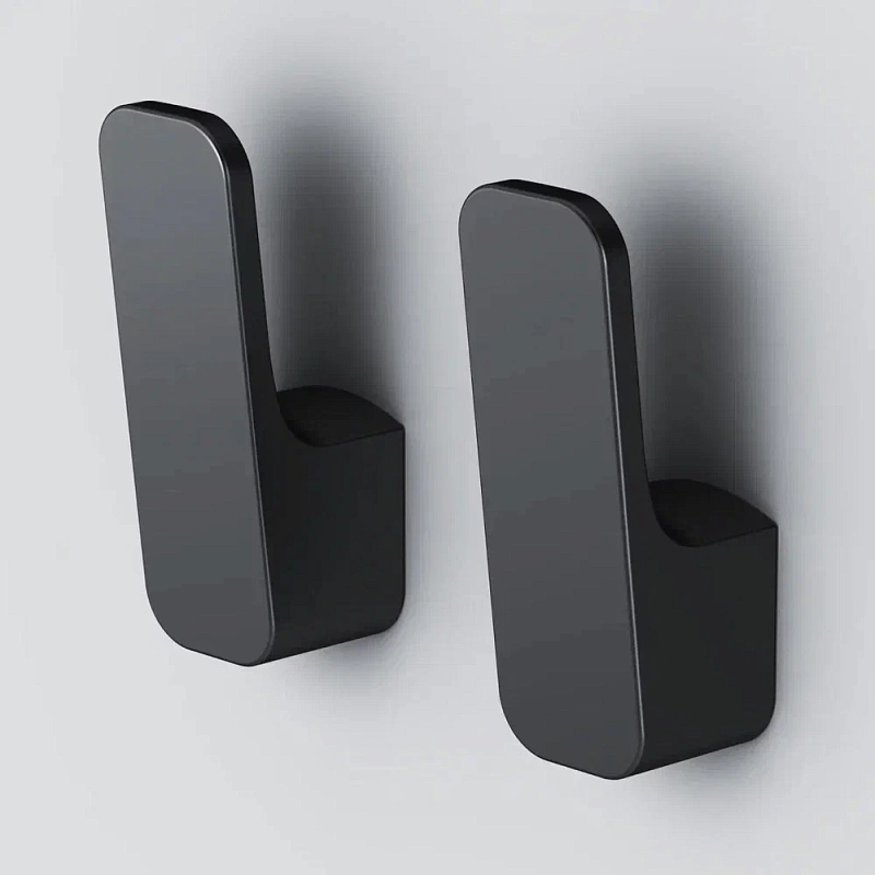 Крючки для полотенец AM.PM Func A8F35622 черный 2 шт