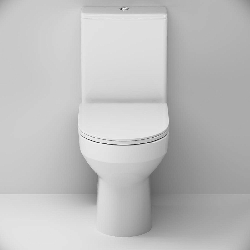 Унитаз напольный AM.PM Spirit 2.0 C708600WH безободковый без сиденья