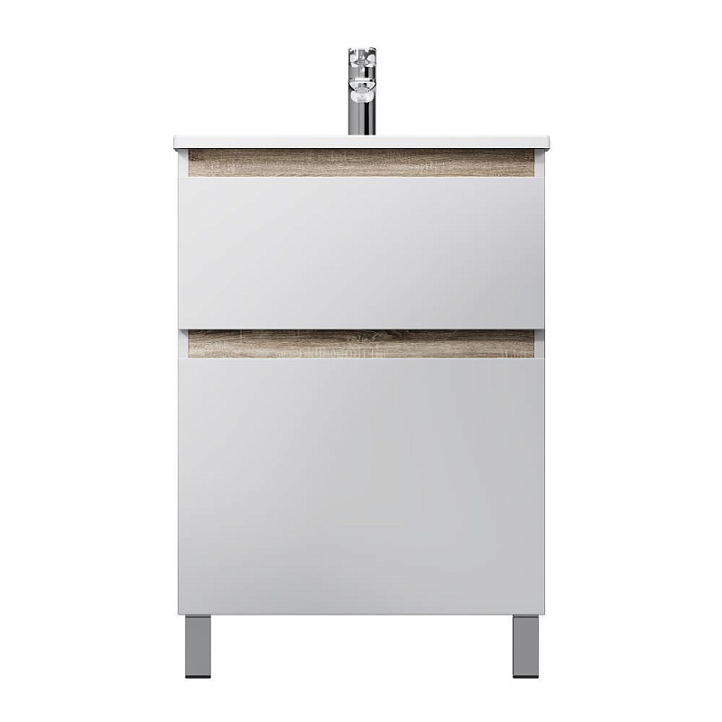 Тумба под раковину 60 AM.PM X-Joy M85AFSX06021WG напольная белый глянец