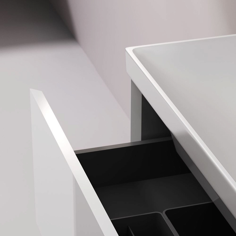 Тумба с раковиной 60 AM.PM Above M9X-FHX0602WG-WCC0600WG подвесная белая глянцевая