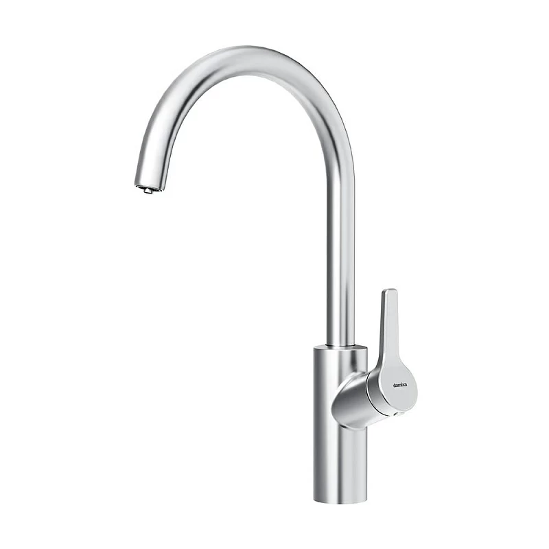 Смеситель для кухни Damixa Eclipse 310721400 высокий с каналом питьевой воды, никель
