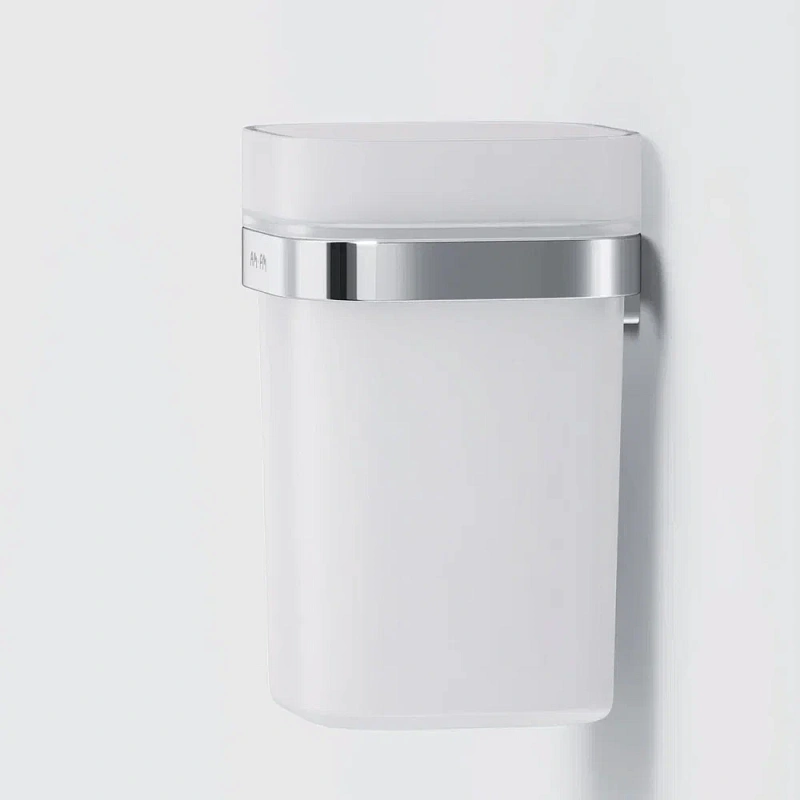Стакан для зубных щеток настенный AM.PM Func A8F34300 стеклянный, хром