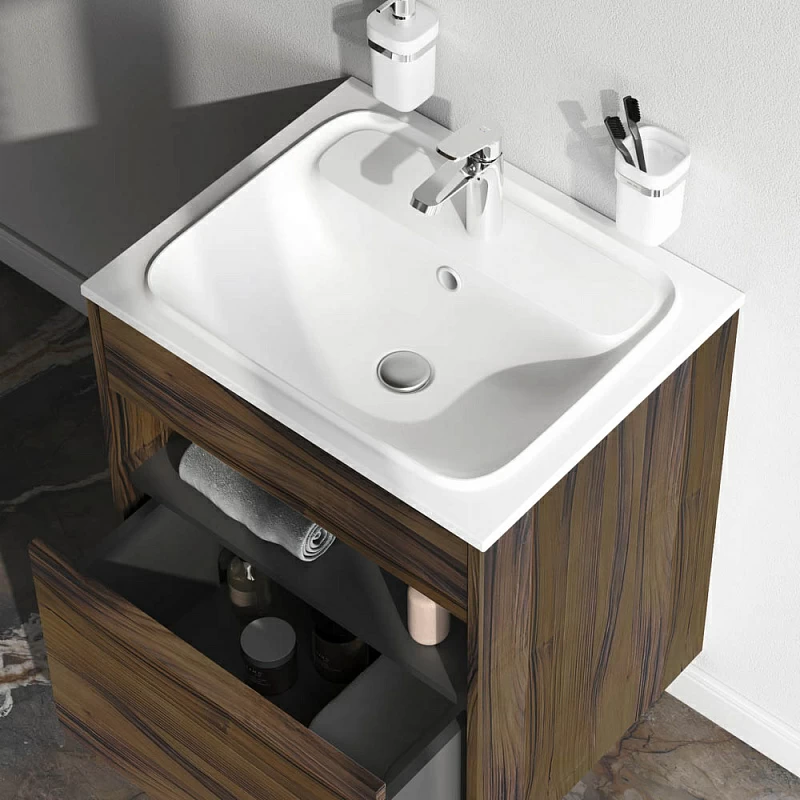 Тумба под раковину 60 AM.PM Func M8FFUX0601OF под дерево