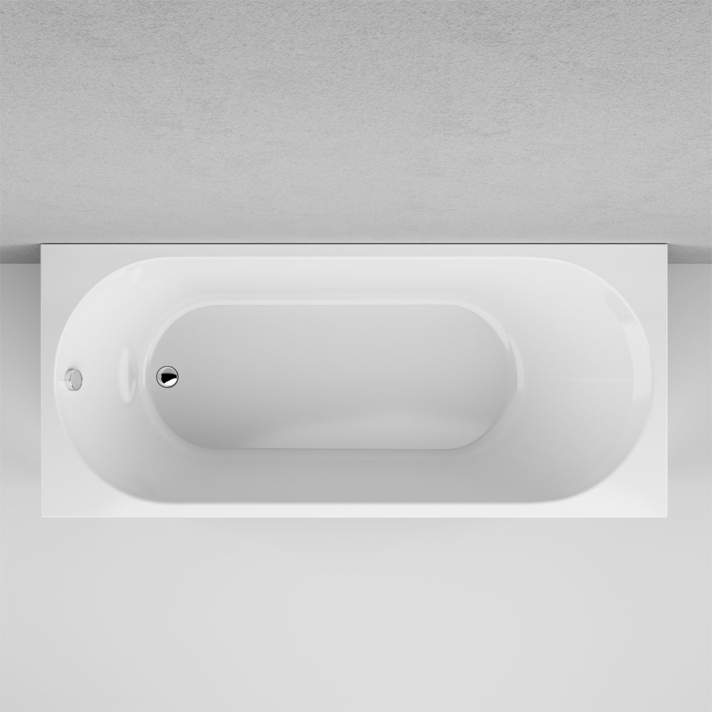 Ванна акриловая 160х70 см X-Joy W94A-160-070W-A, Белый