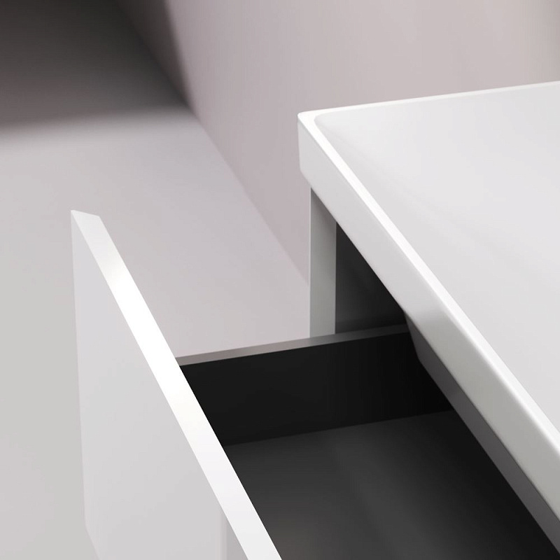 Тумба под раковину 80 AM.PM Above M9XFHX0802WG подвесная белая глянцевая