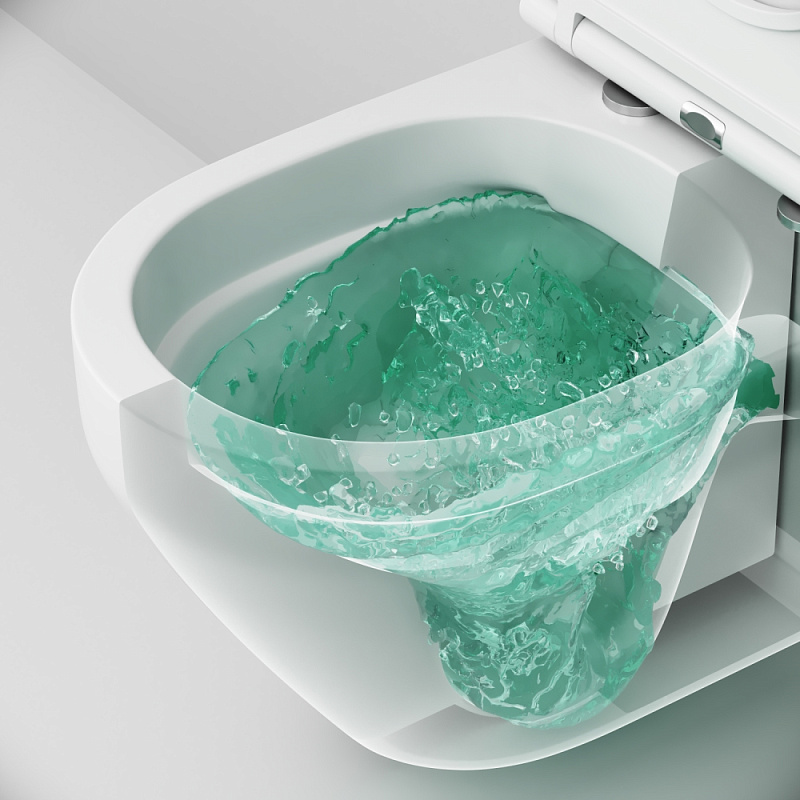 Унитаз подвесной AM.PM Spirit V2.0 C701700SC безободковый с сиденьем микролифт, белый