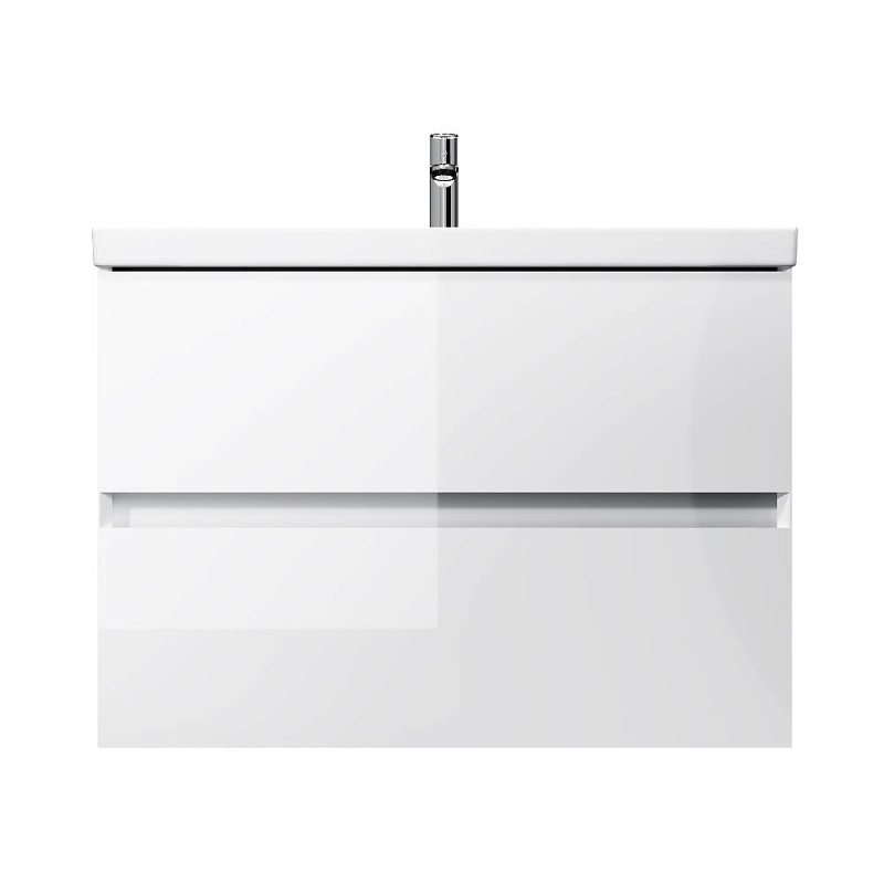 Тумба под раковину 80 AM.PM Above M9XFHX0802WG подвесная белая глянцевая