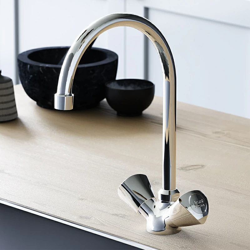 Смеситель для кухни Damixa Object HFON00000 высокий, хром