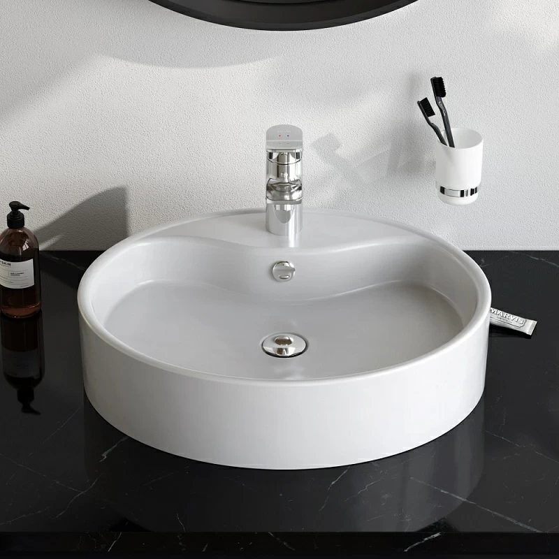 Раковина накладная 56 AM.PM Func M8FWCC20561WG белая