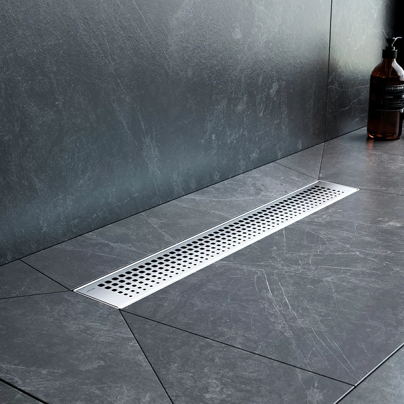 Душевой трап (лоток) 50 AM.PM MasterFlow W01SC-P11-050-01SB комбинированный затвор со стальной матовой решеткой