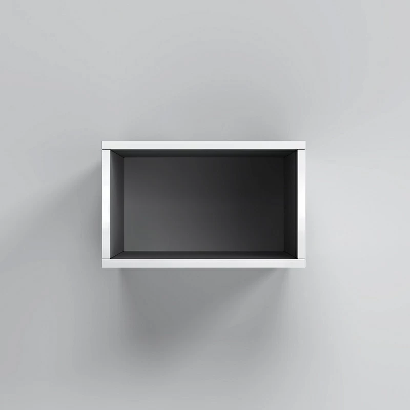 Полка модульная открытая 40 AM.PM Func M8FOH0401WG навесная белый глянец