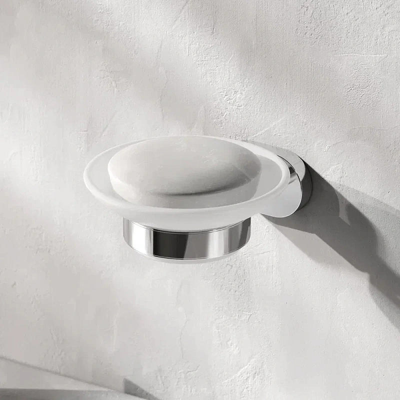 Мыльница стеклянная настенная AM.PM Sense A7434200 хром