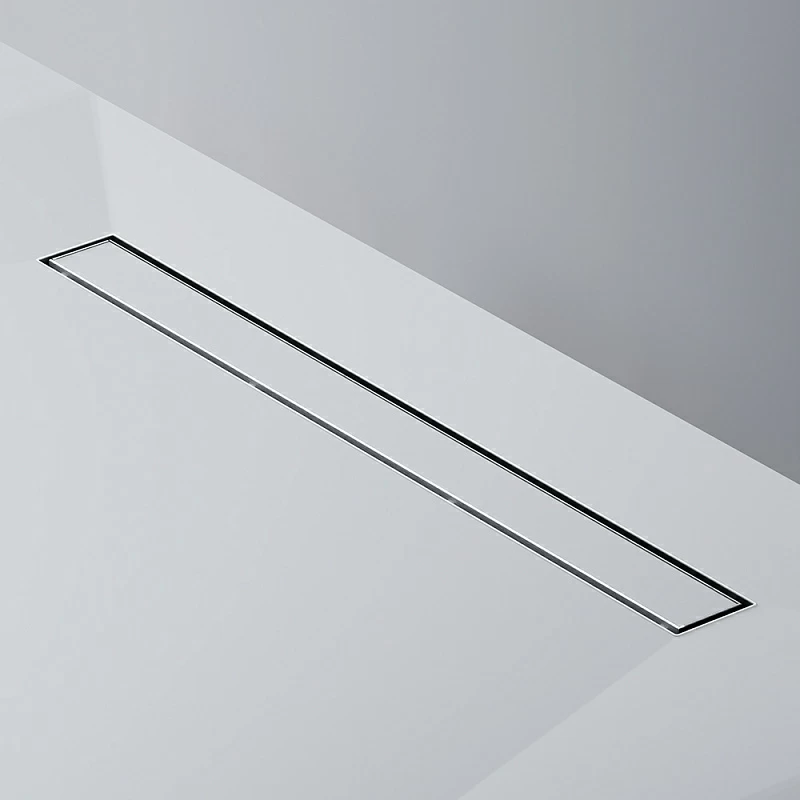 Душевой трап (лоток) 70 AM.PM MasterFlow W01SC-U11-070-04SB комбинированный затвор со стальной матовой решеткой под плитку