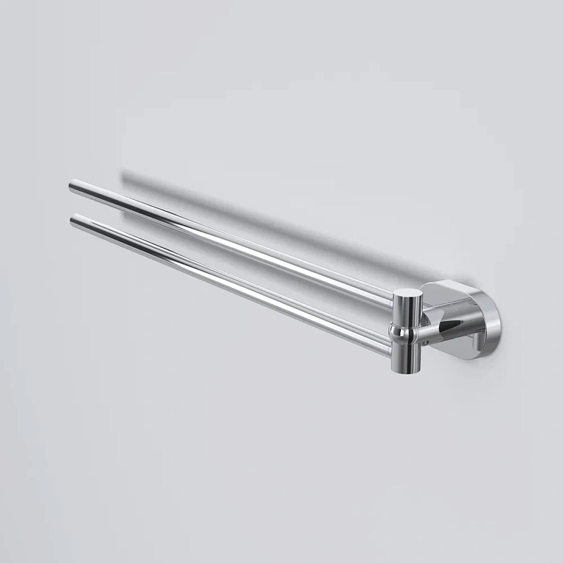 Вешалка для полотенец AM.PM Sense L A7432600 поворотная двойная хром