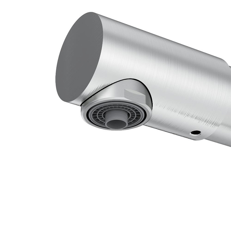 Смеситель для кухни AM.PM Func F8F05711 высокий с L-изливом с каналом для питьевой воды, сатин