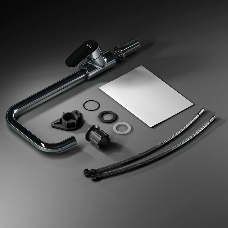 Смеситель для кухни AM.PM Like F8006000 высокий, хром