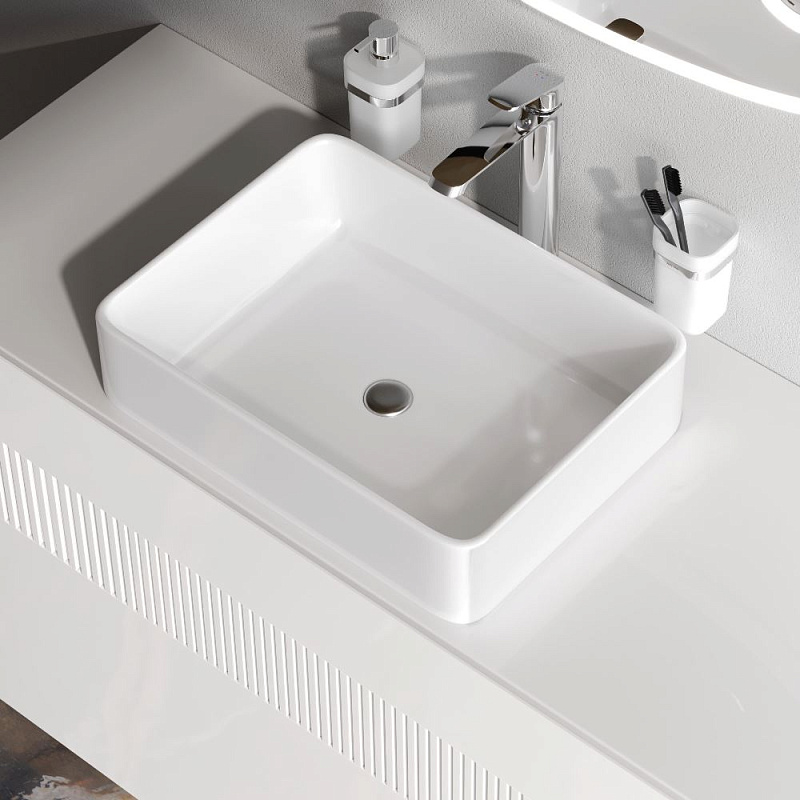 Раковина накладная 50 AM.PM Func M8FWCC10500WG белая