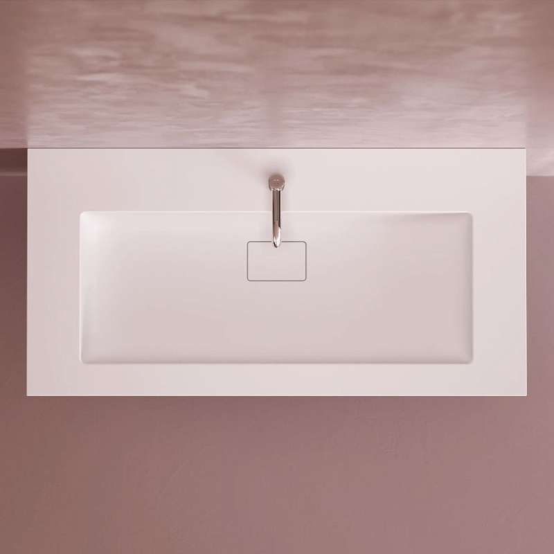 Раковина мебельная 100 AM.PM Libre M60WPC100SWM белая встраиваемая