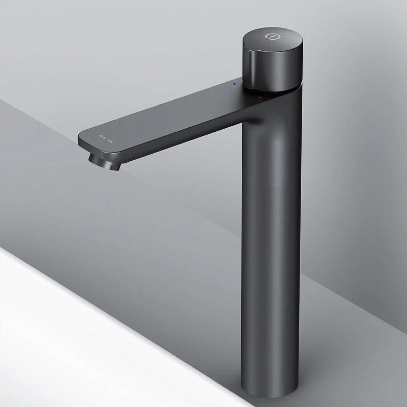 Смеситель для раковины (умывальника) AM.PM X-Joy F85A92522 высокий, черный