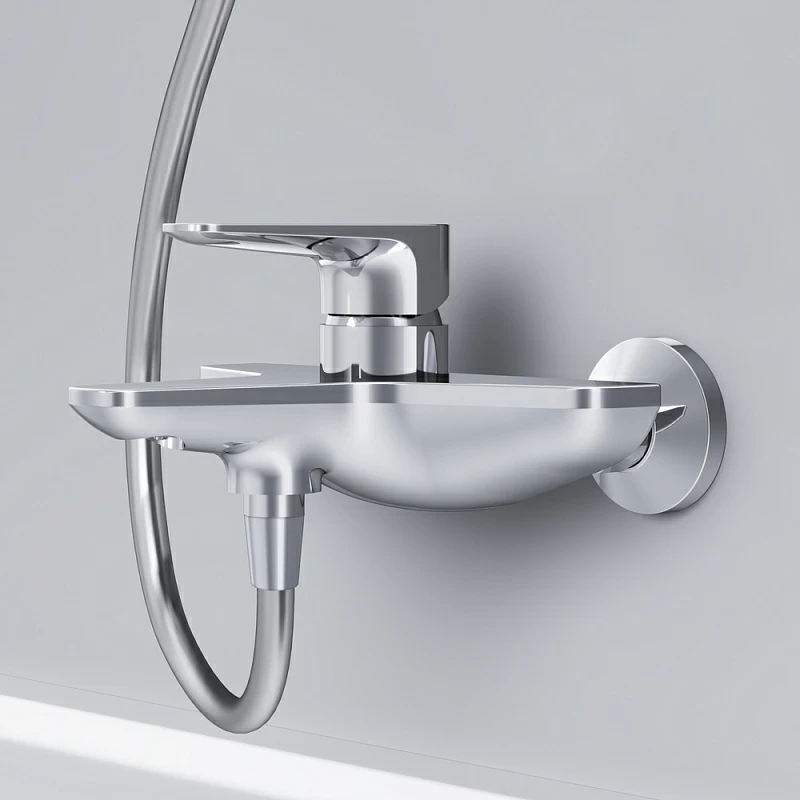 Смеситель для ванны и душа AM.PM Inspire F5010000 хром