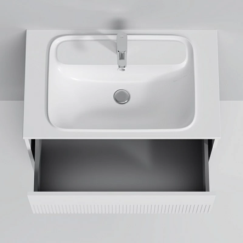 Тумба под раковину 80 AM.PM Func M8FFUX0802WM белая матовая