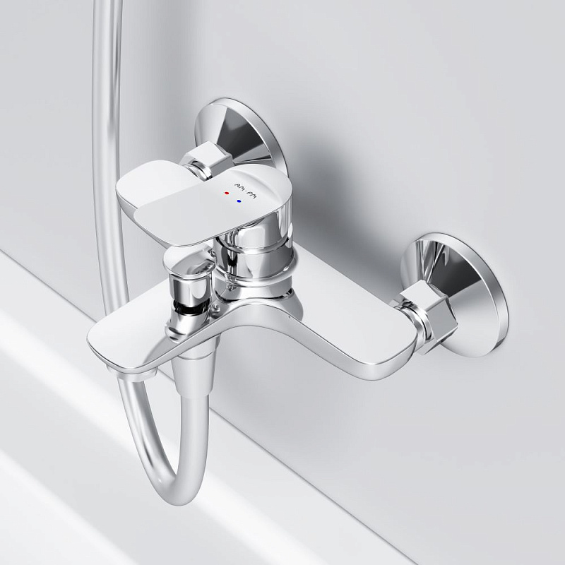 Смеситель для ванны и душа AM.PM Force F9F10000 хром