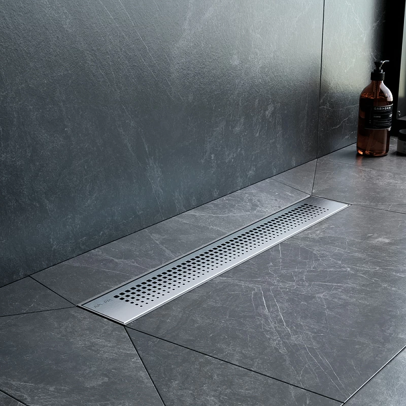 Душевой трап (лоток) 50 AM.PM PrimeFlow W02SC-P11-050-01SB комбинированный затвор со стальной матовой решеткой