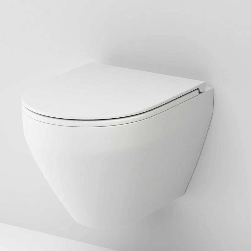 Унитаз подвесной AM.PM Spirit 2.0 C701700MWSC безободковый с сиденьем микролифт, белый матовый