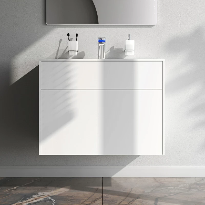 Тумба под раковину 80 AM.PM Inspire 2.0 M50AFHX0803WM подвесная белая матовая