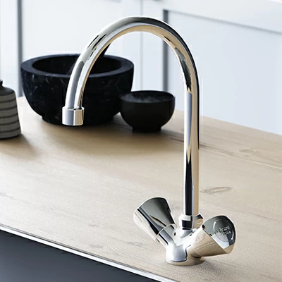 Смеситель для кухни Damixa Object HFON00000 высокий, хром