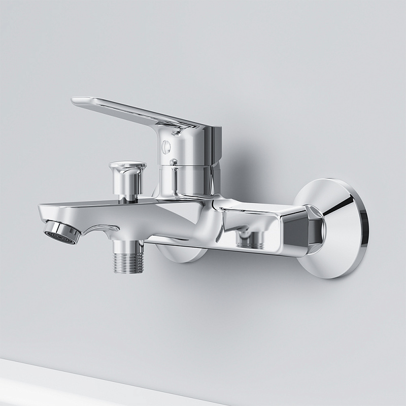 Смеситель для ванны и душа AM.PM Crave F9C10000 хром