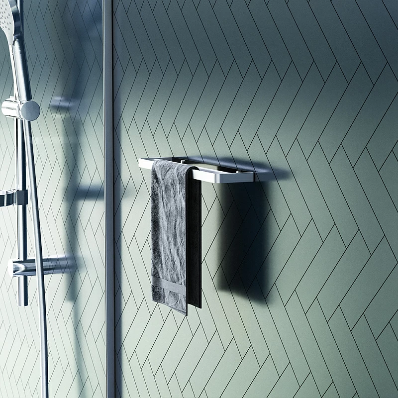 Вешалка для полотенец Damixa Jupiter DA77346400 серебристая