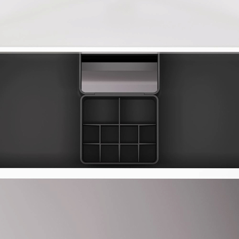 Тумба под раковину 60 AM.PM Above M9XFSX0602WG напольная, белая глянцевая