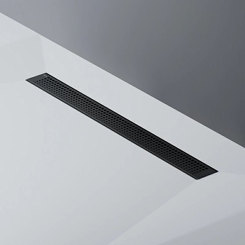 Душевой трап (лоток) 70 AM.PM MasterFlow W01SC-P11-070-01BM комбинированный затвор с черной матовой решеткой