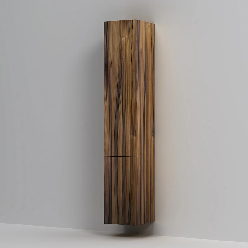 Шкаф-пенал для ванной 30 AM.PM Gem M90CHR0306HF навесной правый орех