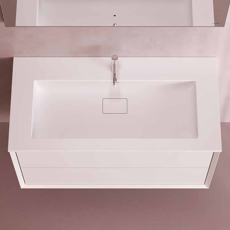 Раковина мебельная 100 AM.PM Libre M60WPC100SWM белая встраиваемая