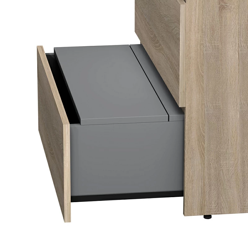 Тумба под раковину 75 AM.PM Gem S M91FSX0752OF напольная под дерево светлый дуб