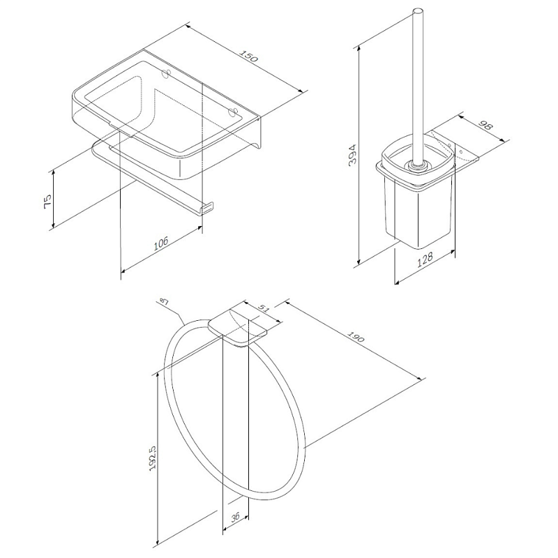 Секция гигиены AM.PM Spirit 2.0 CK70HA