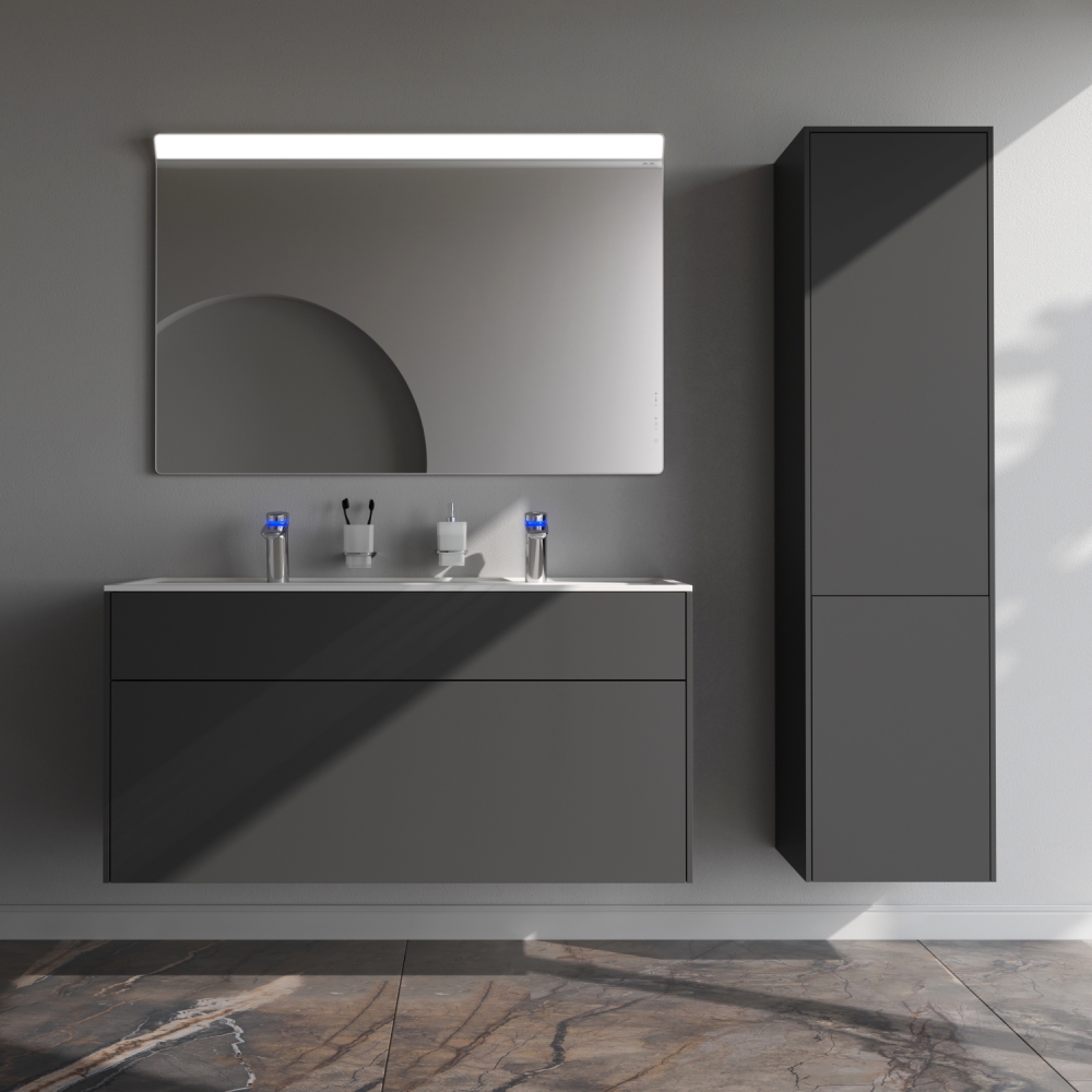 База под раковину подвесная Inspire V2.0 M50AFHX1203GM, Графит матовый