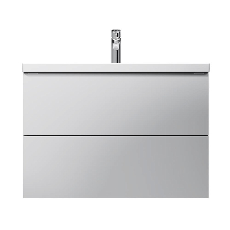 Тумба с раковиной 80 AM.PM Gem M90-FHX0802WG-WCC0802WG подвесная, белый глянец