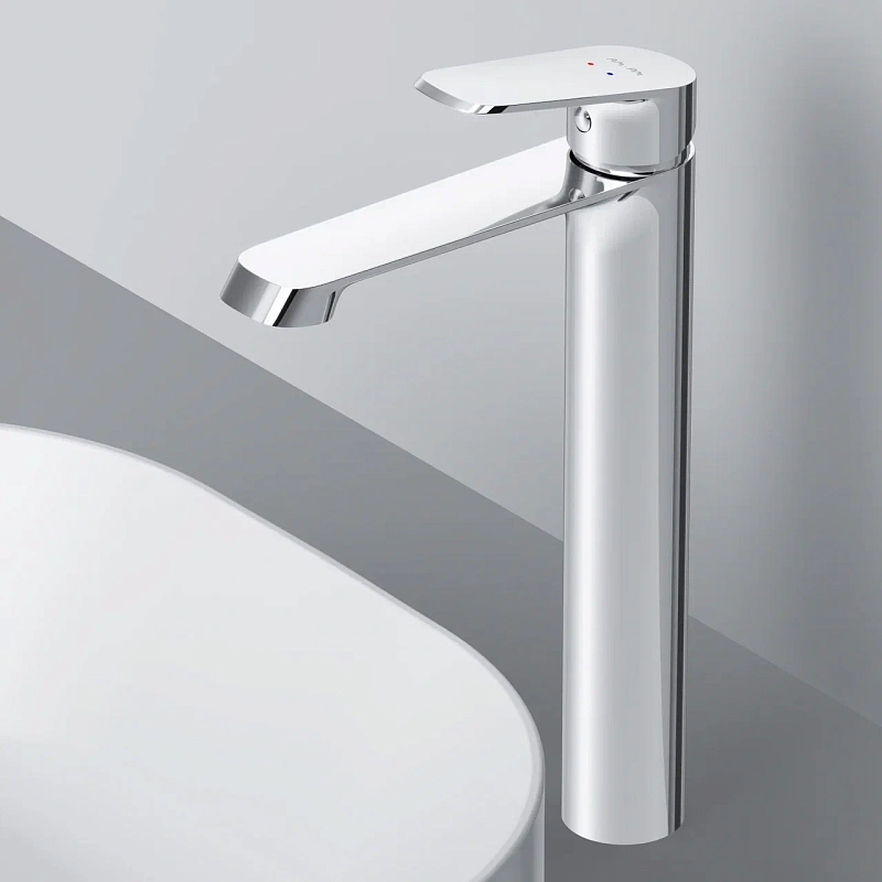 Смеситель для раковины (умывальника) AM.PM Func F8F92000 высокий, хром