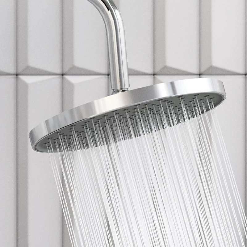 Душевая система Damixa Apollo 947730000 стойка с тропическим душем, смесителем, хром