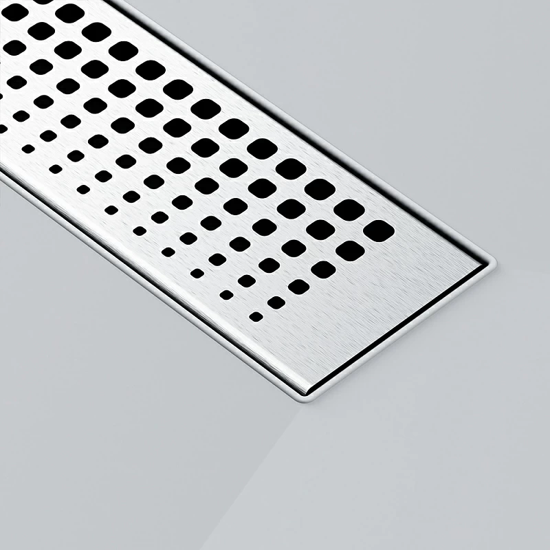 Душевой трап (лоток) 50 AM.PM MasterFlow W01SC-P11-050-01SB комбинированный затвор со стальной матовой решеткой