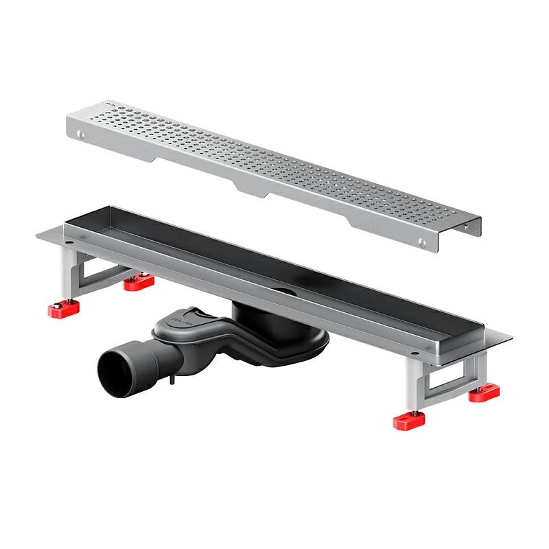 Душевой трап (лоток) 50 AM.PM MasterFlow W01SC-P11-050-01SB комбинированный затвор со стальной матовой решеткой