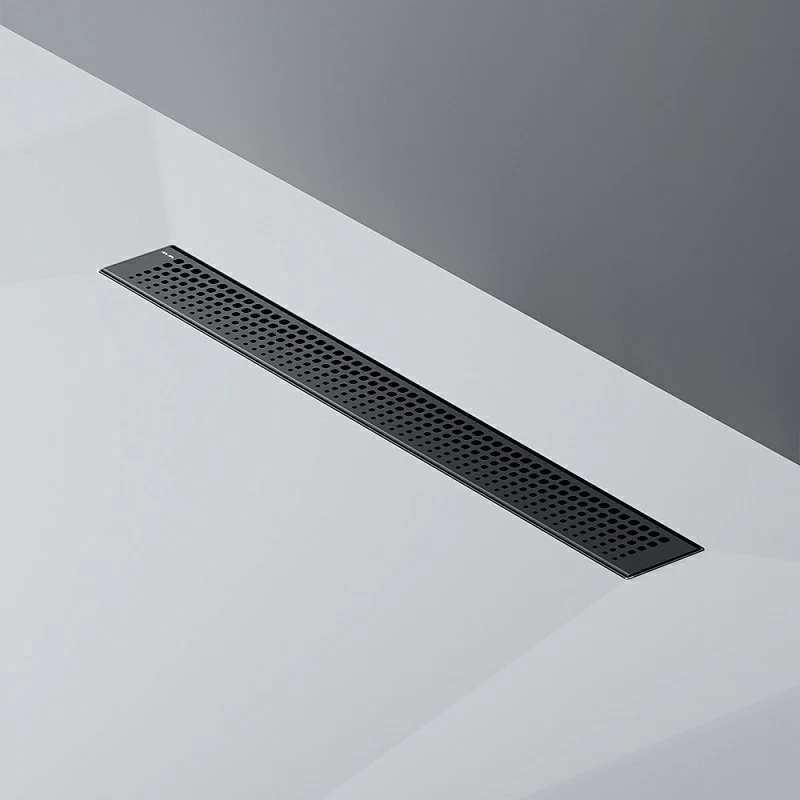 Душевой трап (лоток) 60 AM.PM MasterFlow W01SC-P11-060-01BM комбинированный затвор с черной матовой решеткой